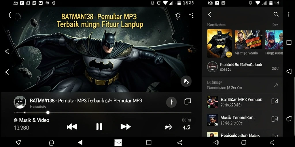 Tampilan antarmuka BATMAN138 yang modern dan fungsional.